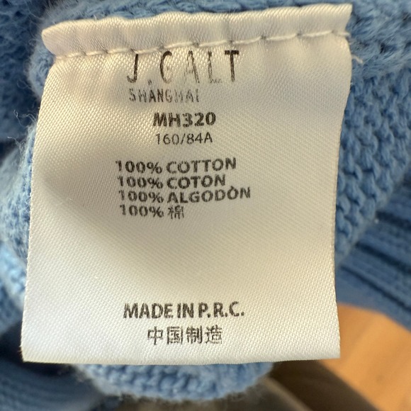 John Galt Women's Light Blue Sweater Size L - Picture 4 of 4